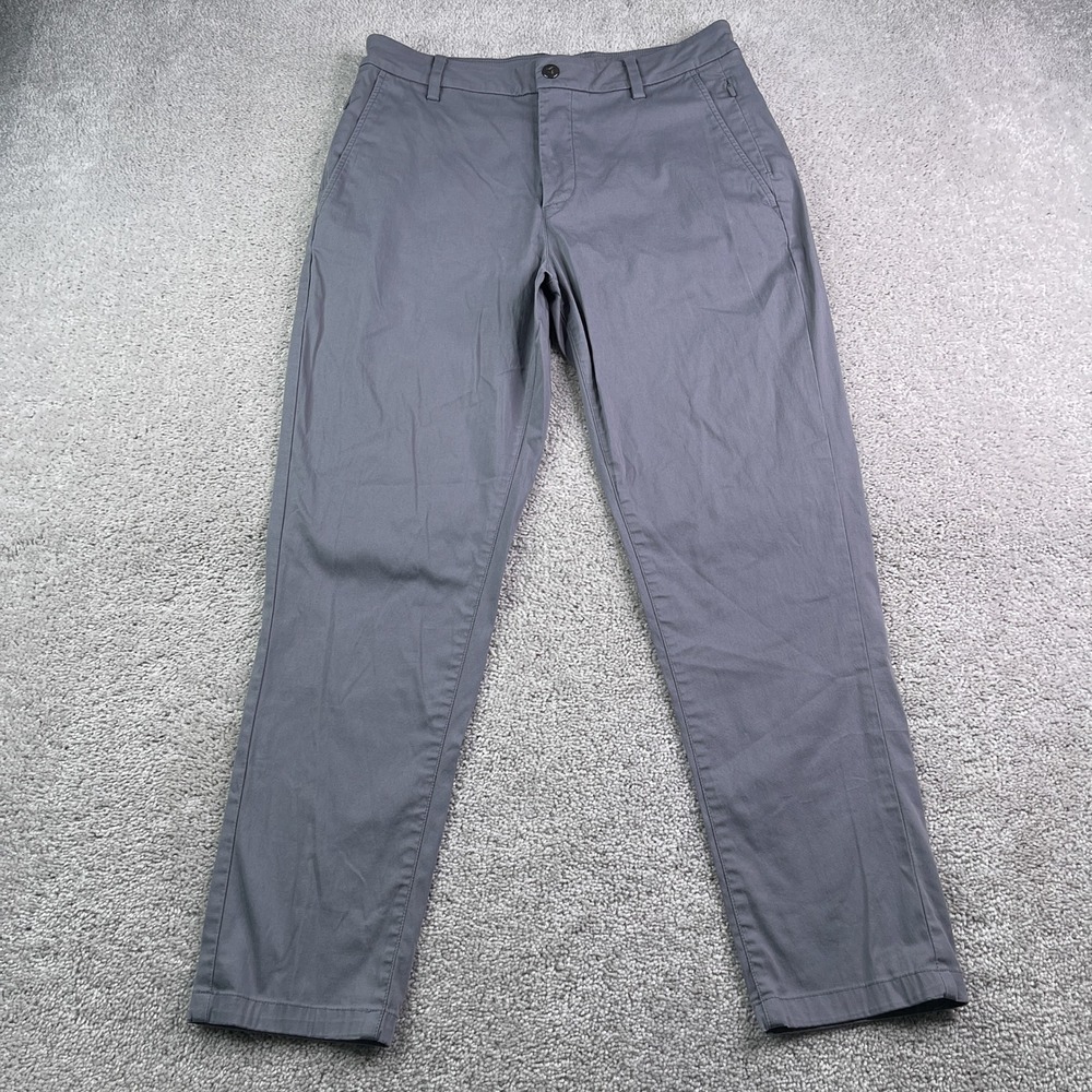 Birddogs Pants Mens 32x27 Grey Spread Collectors Unlined Chino Golf Chino